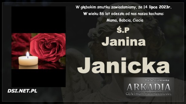 Ś.P. Janina Janicka