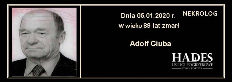 Ś.P. Adolf Ciuba