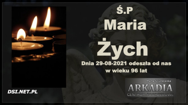 Ś.P. Maria Żych