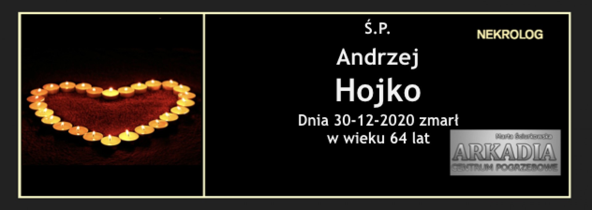 Ś.P. Andrzej Hojko
