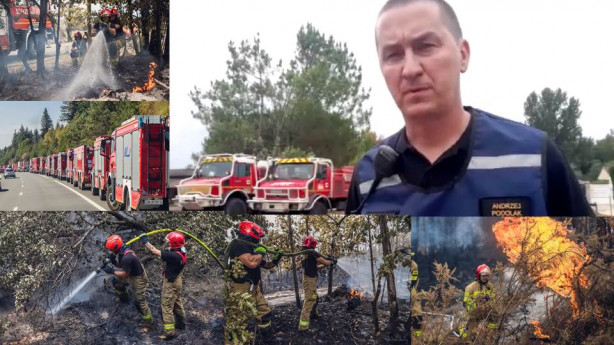 Francja w ogniu. Rozmowa z mł. bryg Andrzejem Podolakiem o działaniach polskich strażaków