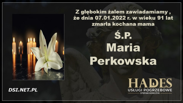 Ś.P. Maria Perkowska