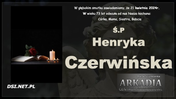 Ś.P. Henryka Czerwińska