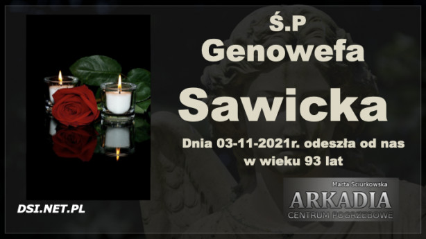 Ś.P. Genowefa Sawicka