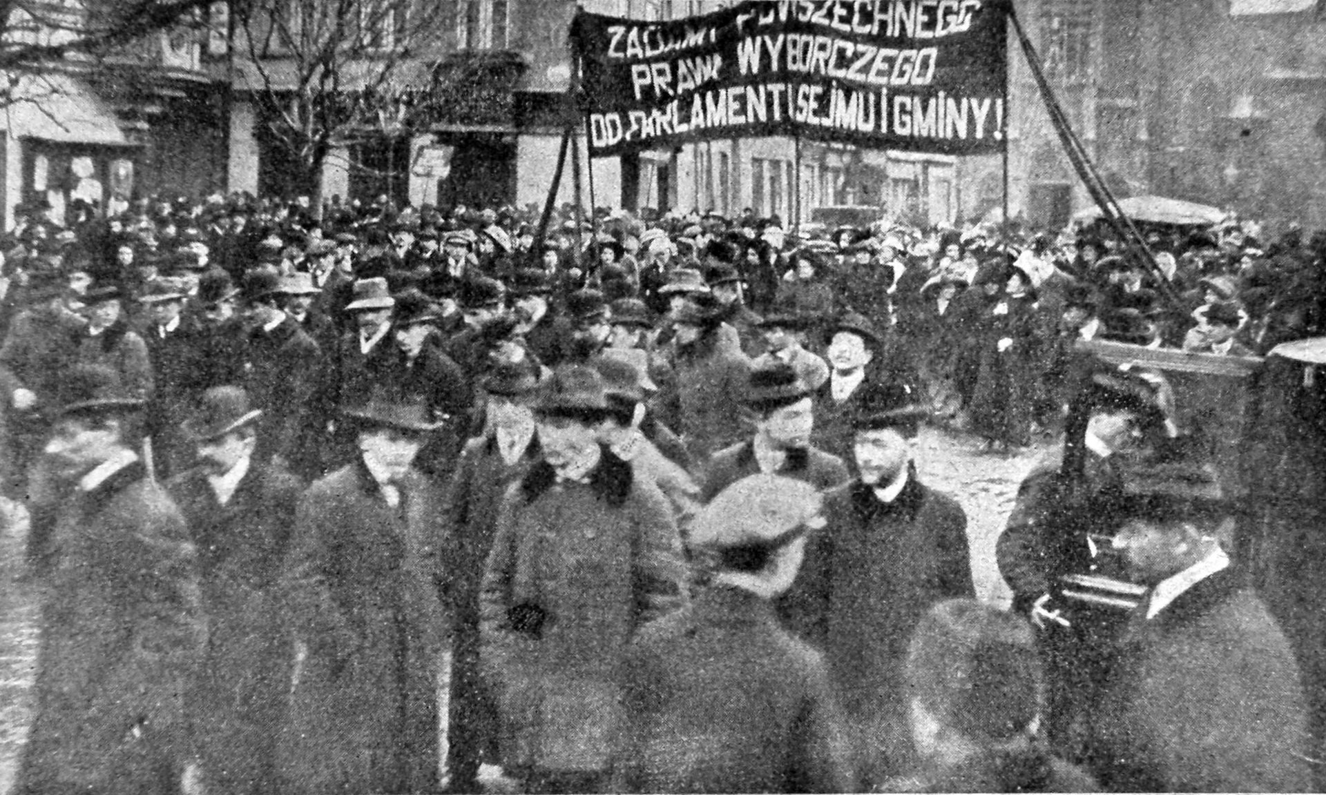 Sufrażystki w Krakowie – Dzień Kobiet 1911 r.
