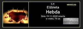 Ś.P. Elżbieta Hebda