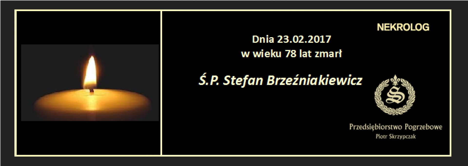 Ś.P. Stefan Brzeźniakiewicz