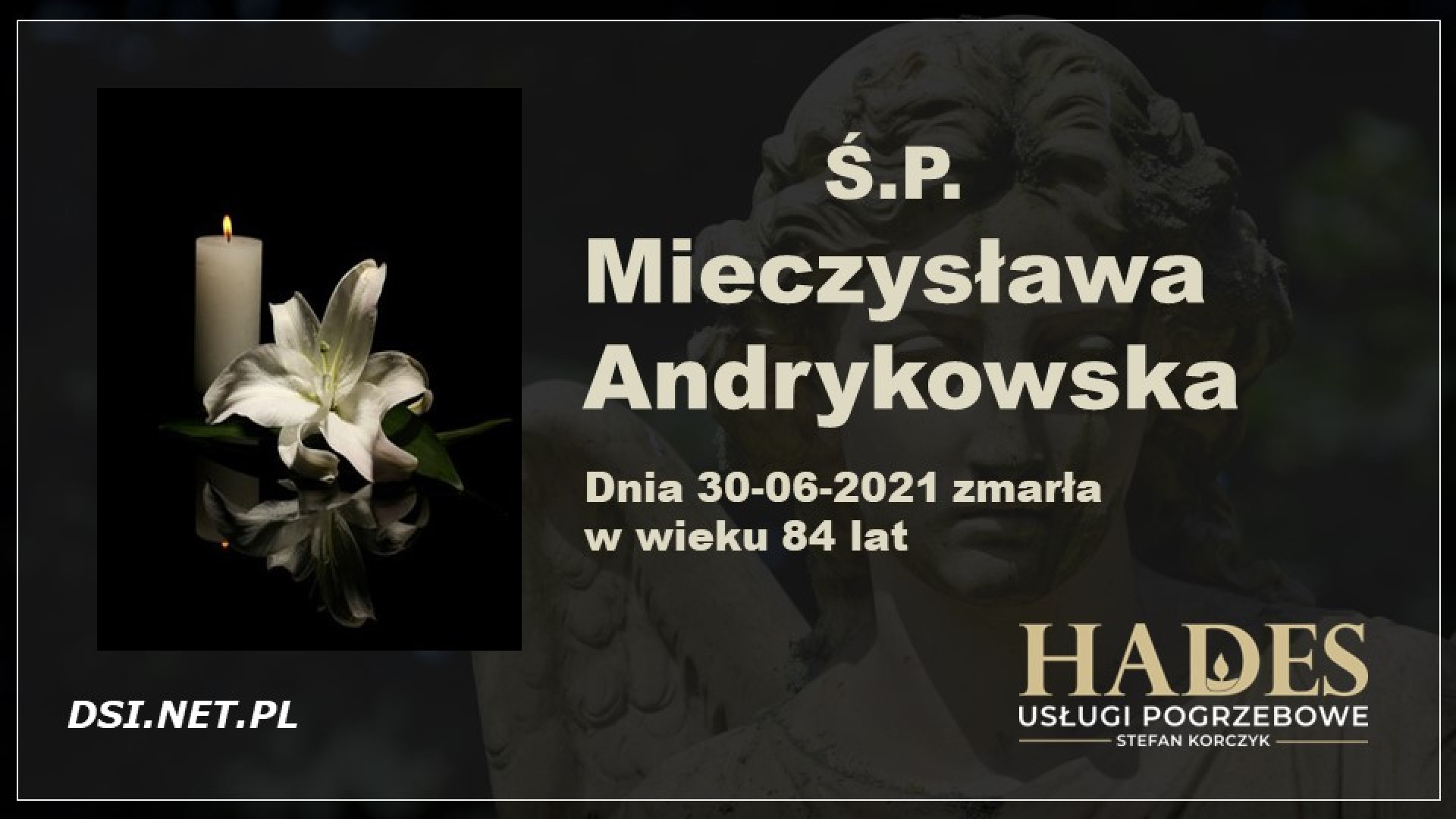 Ś.P. Mieczysława Andrykowska