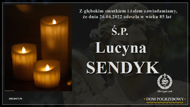 Ś.P. Lucyna Sendyk