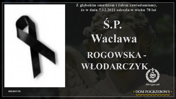 Ś.P. Wacława Rogowska-Włodarczyk