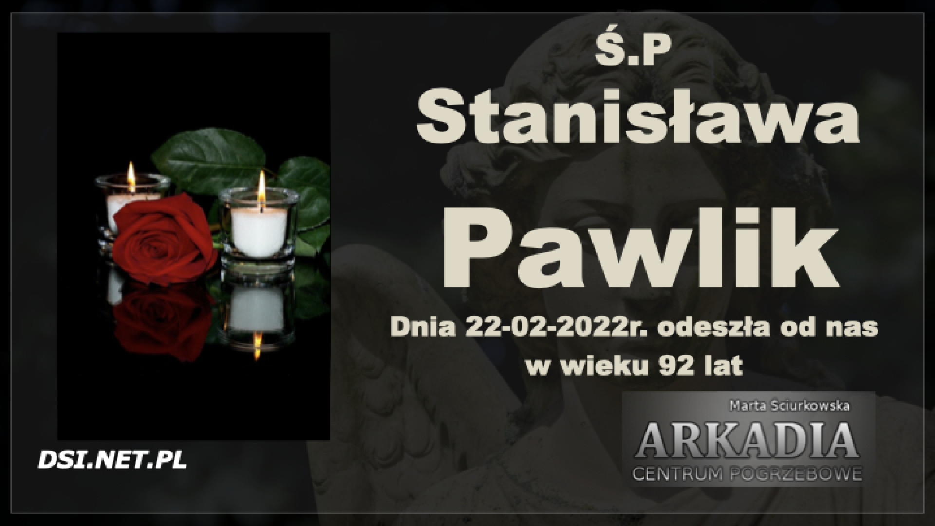 Ś.P. Stanisława Pawlik