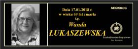 Ś.P. Wanda Łukaszewska