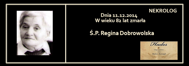 Ś.P. Regina Dobrowolska