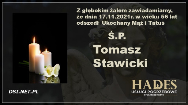 Ś.P. Tomasz Stawicki
