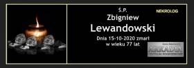 Ś.P. Zbigniew Lewandowski