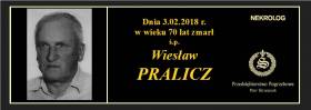 Ś.P. Wiesław Pralicz