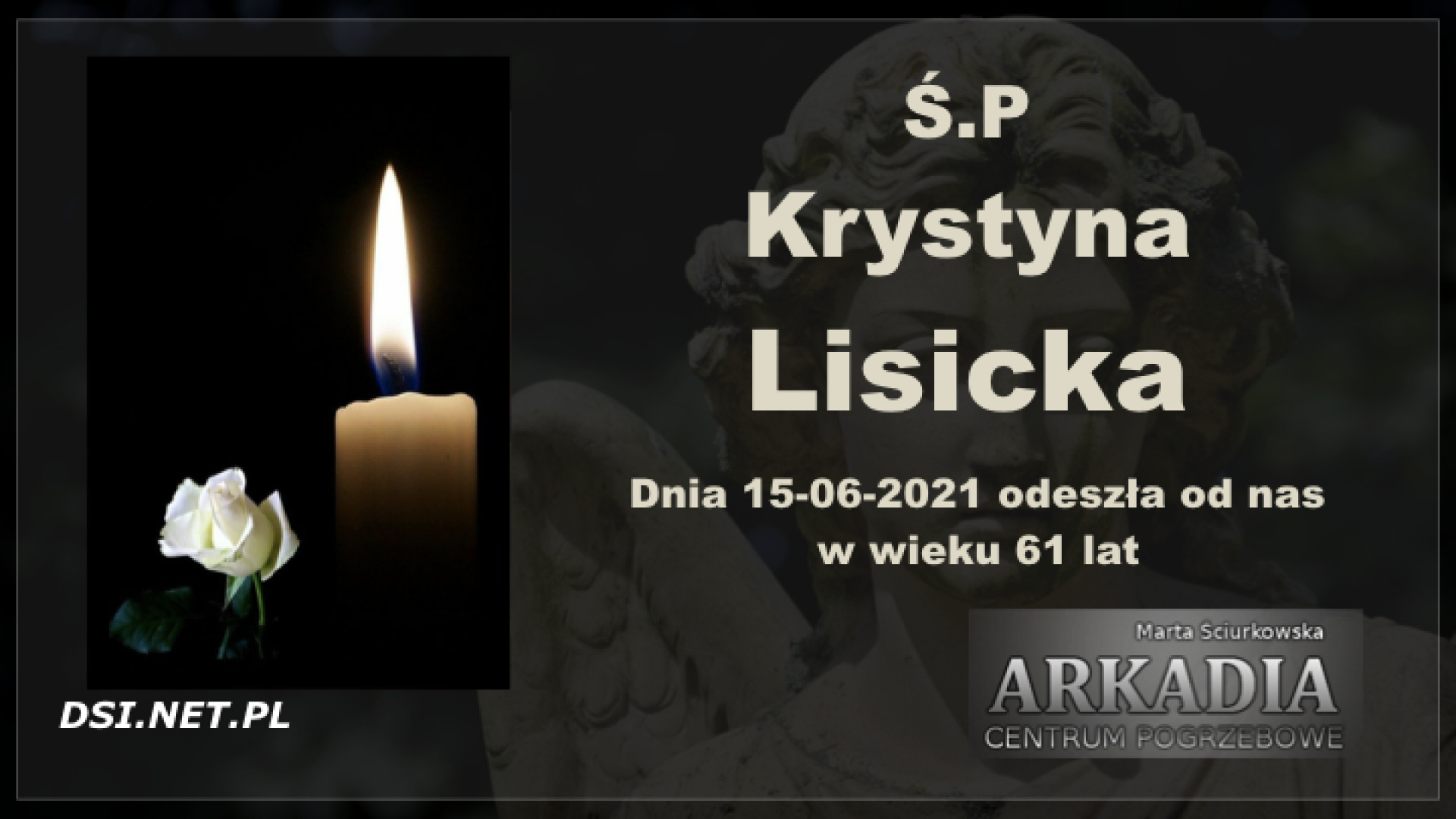 Ś.P. Krystyna Lisicka