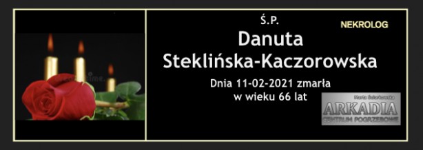 Ś.P. Danuta Steklińska-Kaczorowska