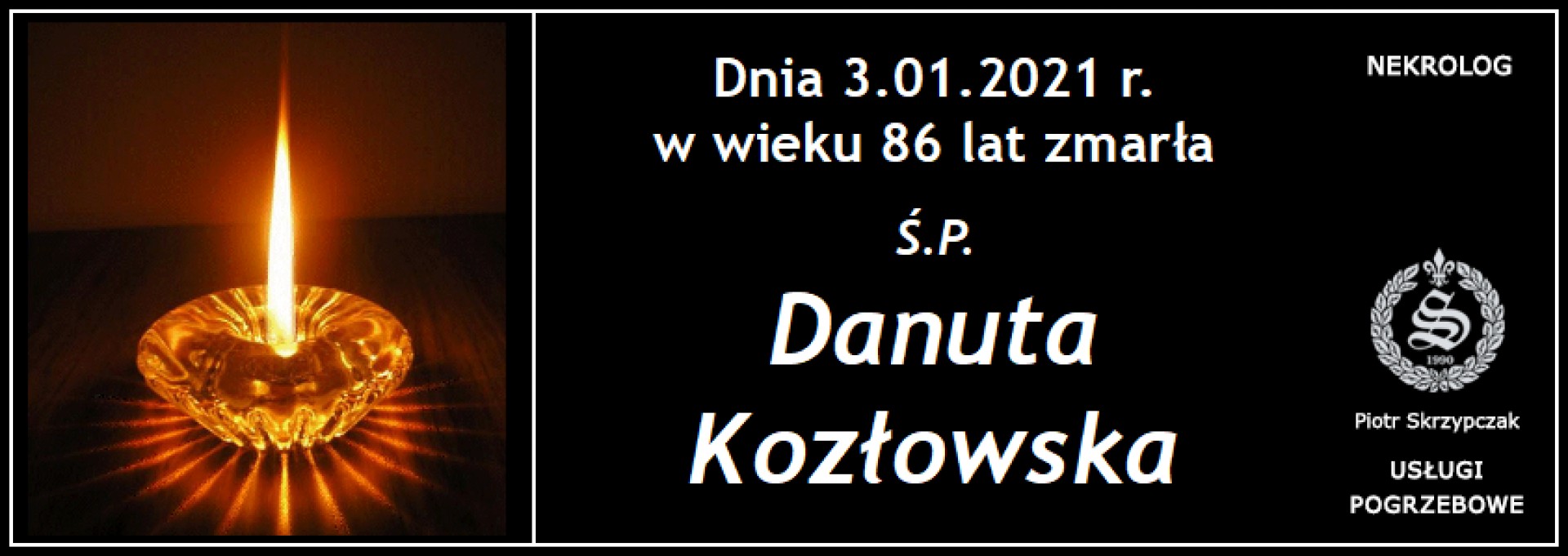 Ś.P. Danuta Kozłowska