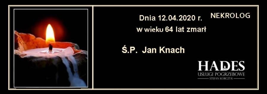 Ś.P. Jan Knach