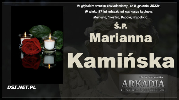Ś.P. Marianna Kamińska