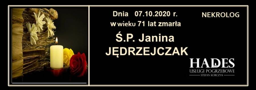 Ś.P. Janina Jędrzejczak
