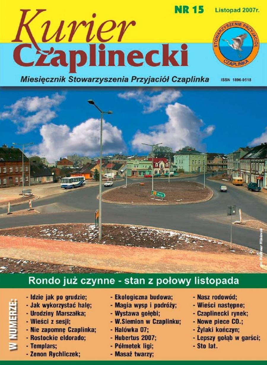 Kurier Czaplinecki - Nr 15, Listopad 2007