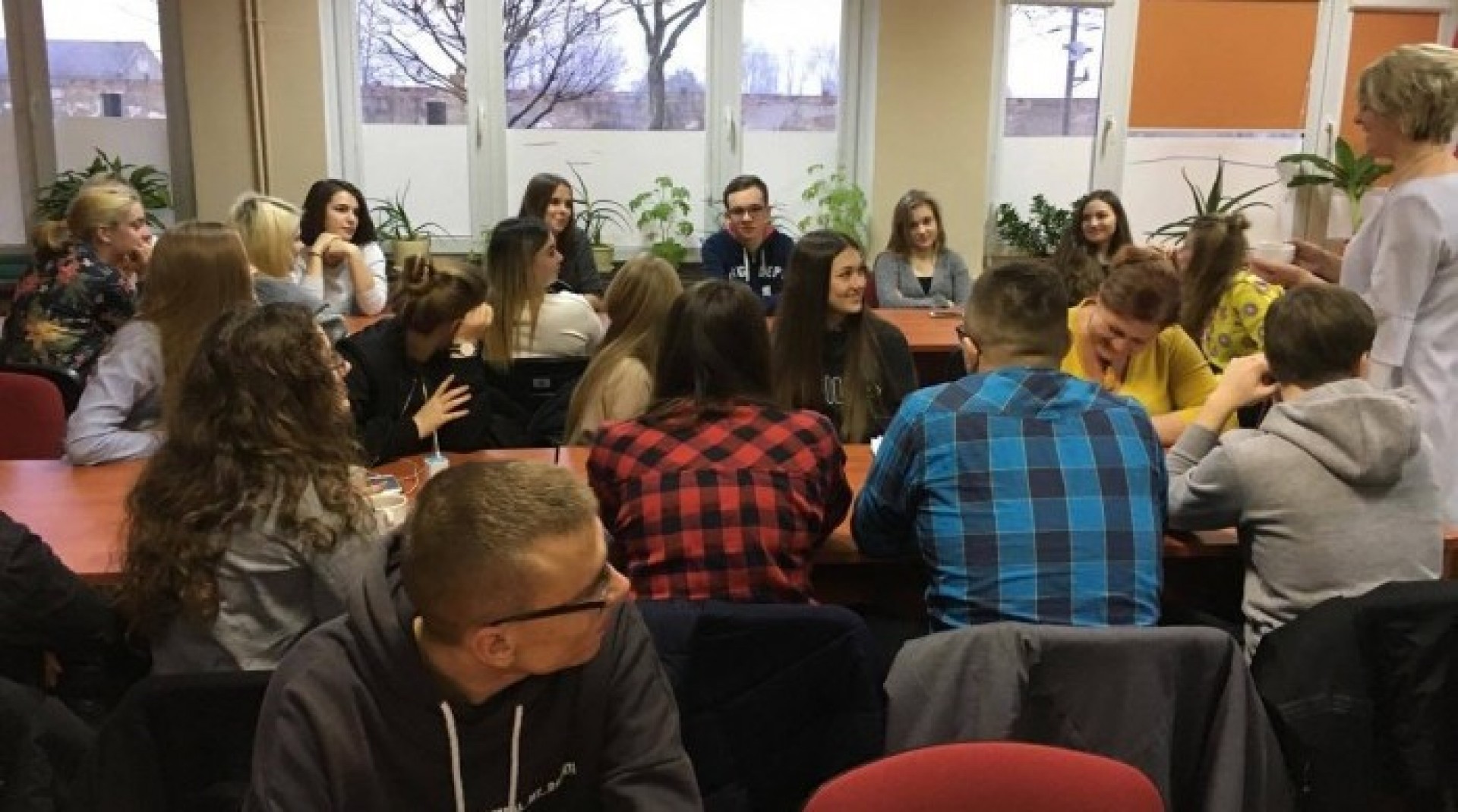 Zespoł Szkół Ponadgimnazjalnych w Drawsku – Wielkie zebranie Samorządu Uczniowskiego
