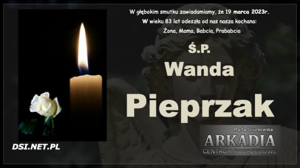 Ś.P. Wanda Pieprzak