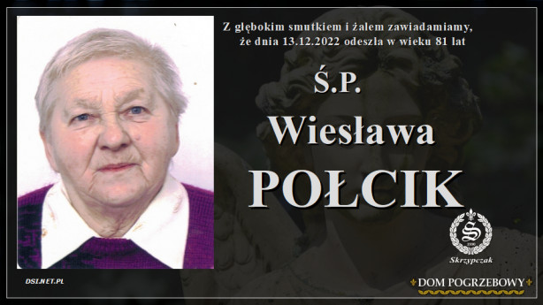 Ś.P. Wiesława Połcik