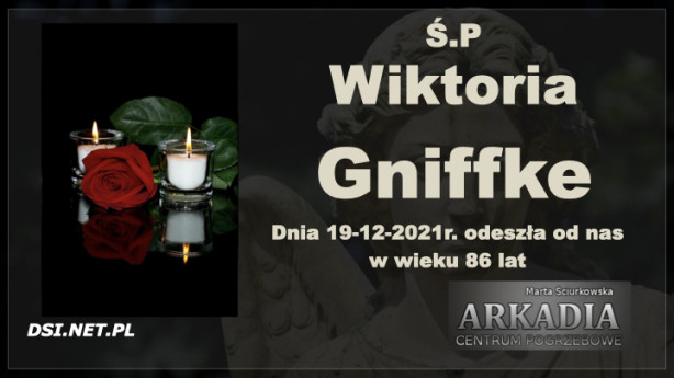 Ś.P. Wiktoria Gniffke