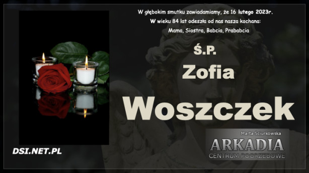 Ś.P. Zofia Woszczek