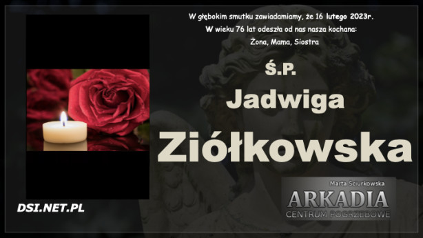Ś.P. Jadwiga Ziółkowska