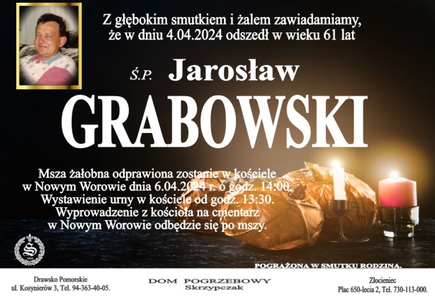 Ś.P. Jarosław Grabowski
