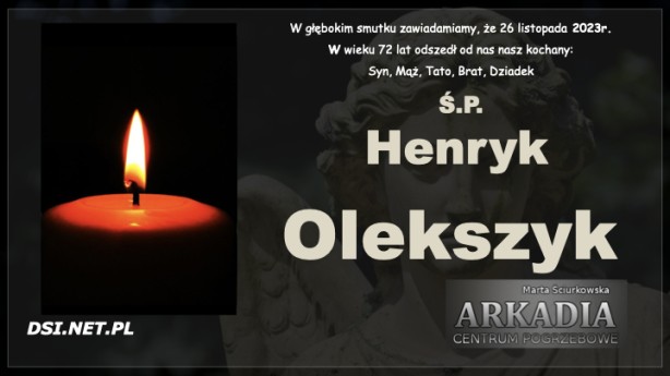 Ś.P. Henryk Olekszyk