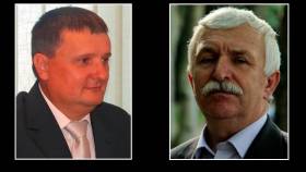 (Od prawej) Adam Kośmider i Stanisław Kuczyński. Fot. Facebook, Adam Cygan