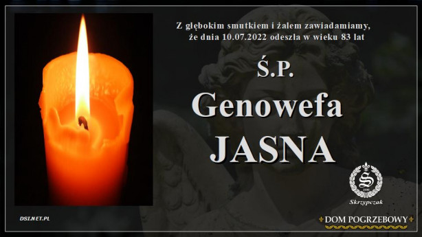 Ś.P Genowefa Jasna