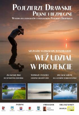 2020-09-30 &quot;Pojezierze Drawskie” – piękne i bezpieczne&quot; - zapraszamy do udziału