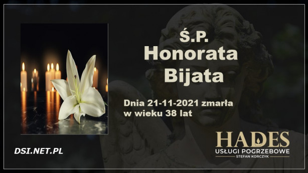 Ś.P. Honorata Bijata