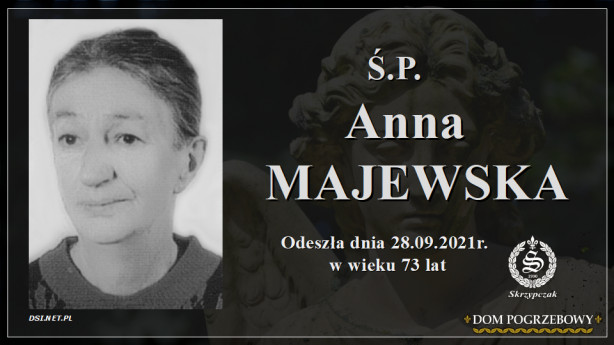 Ś.P. Anna Majewska