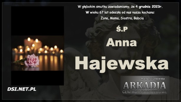 Ś.P. Anna Hajewska
