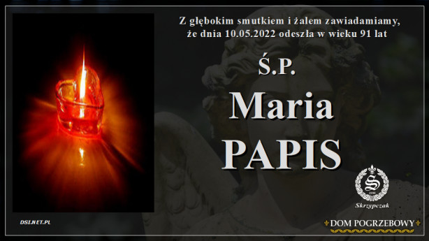 Ś.P. Maria Papis