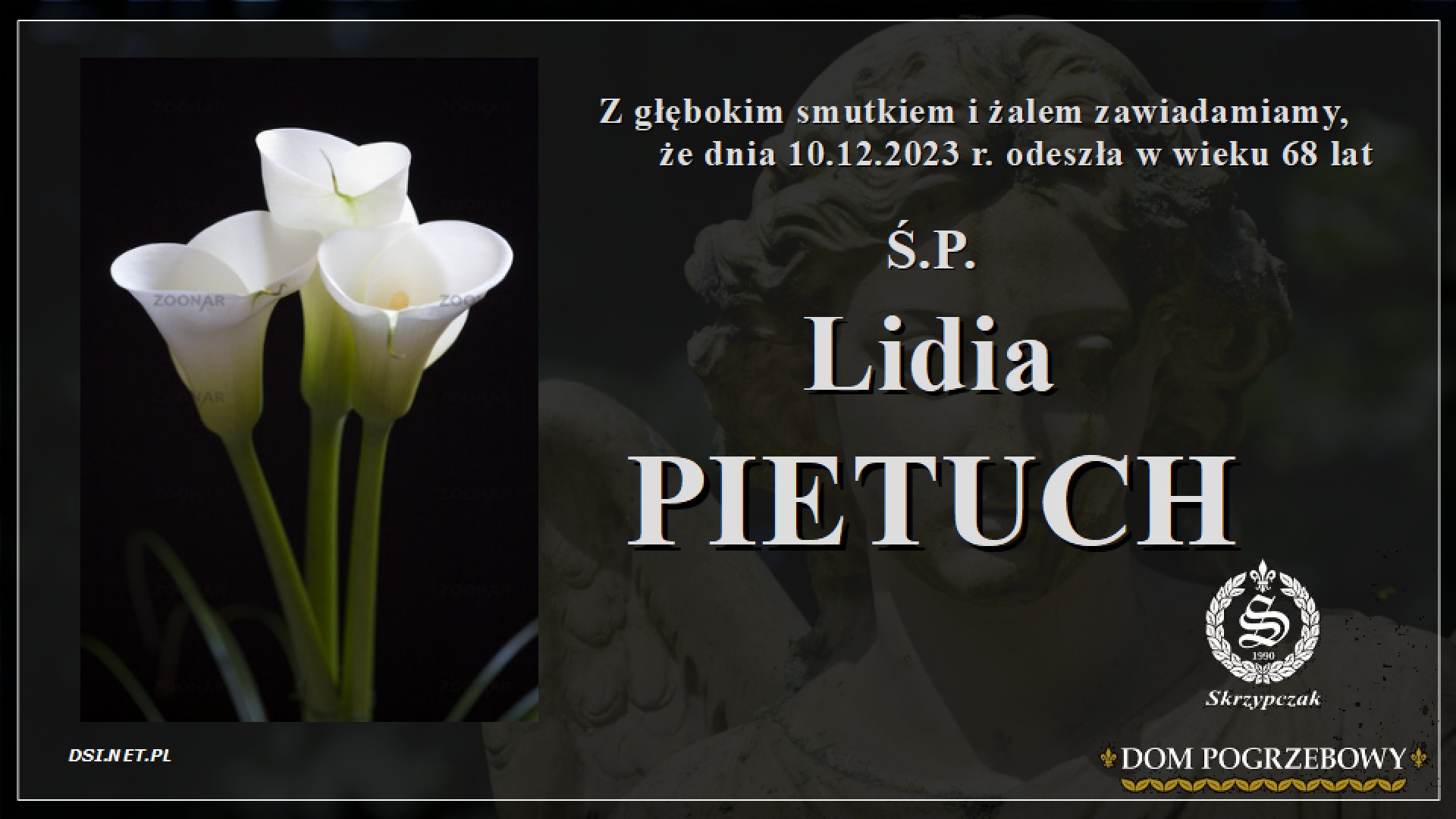 Ś. P. Lidia Pietuch