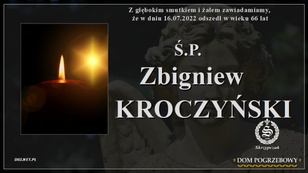 Ś.P. Zbigniew Kroczyński