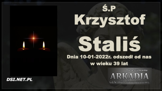 Ś.P. Krzysztof Staliś