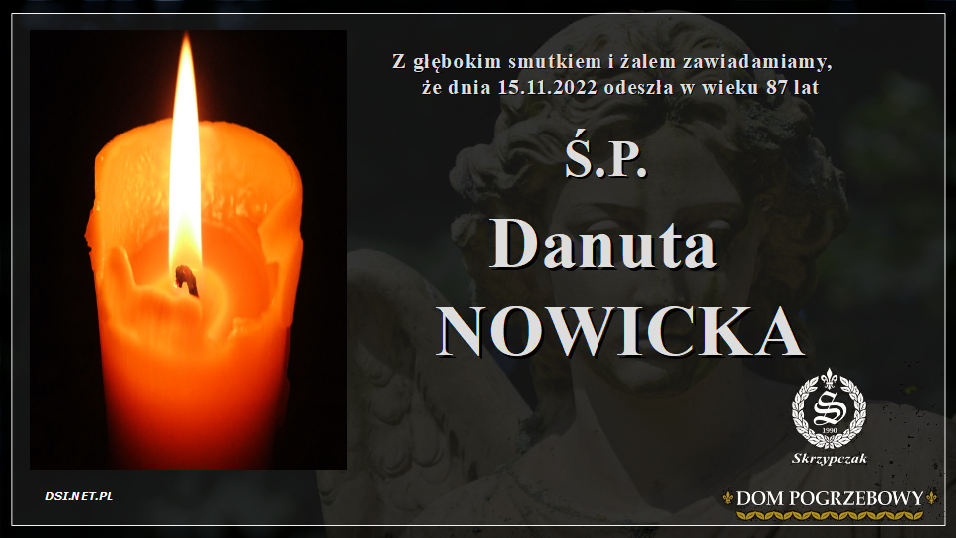 Ś.P. Maria Danuta Nowicka
