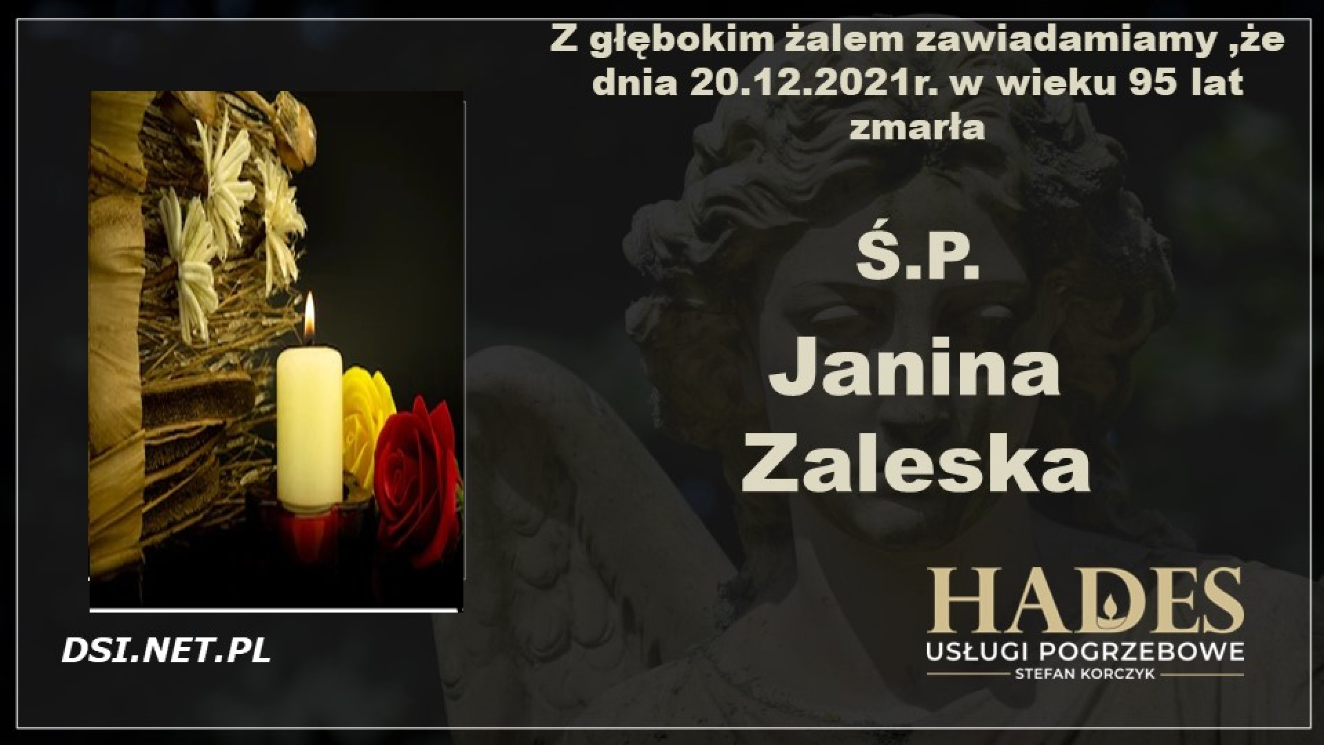 Ś.P. Janina Zaleska