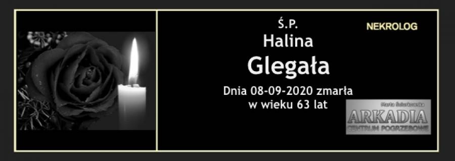 Ś.P. Halina Glegała