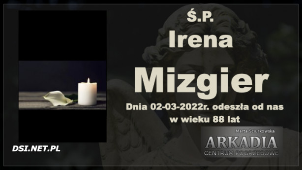 Ś.P. Irena Mizgier