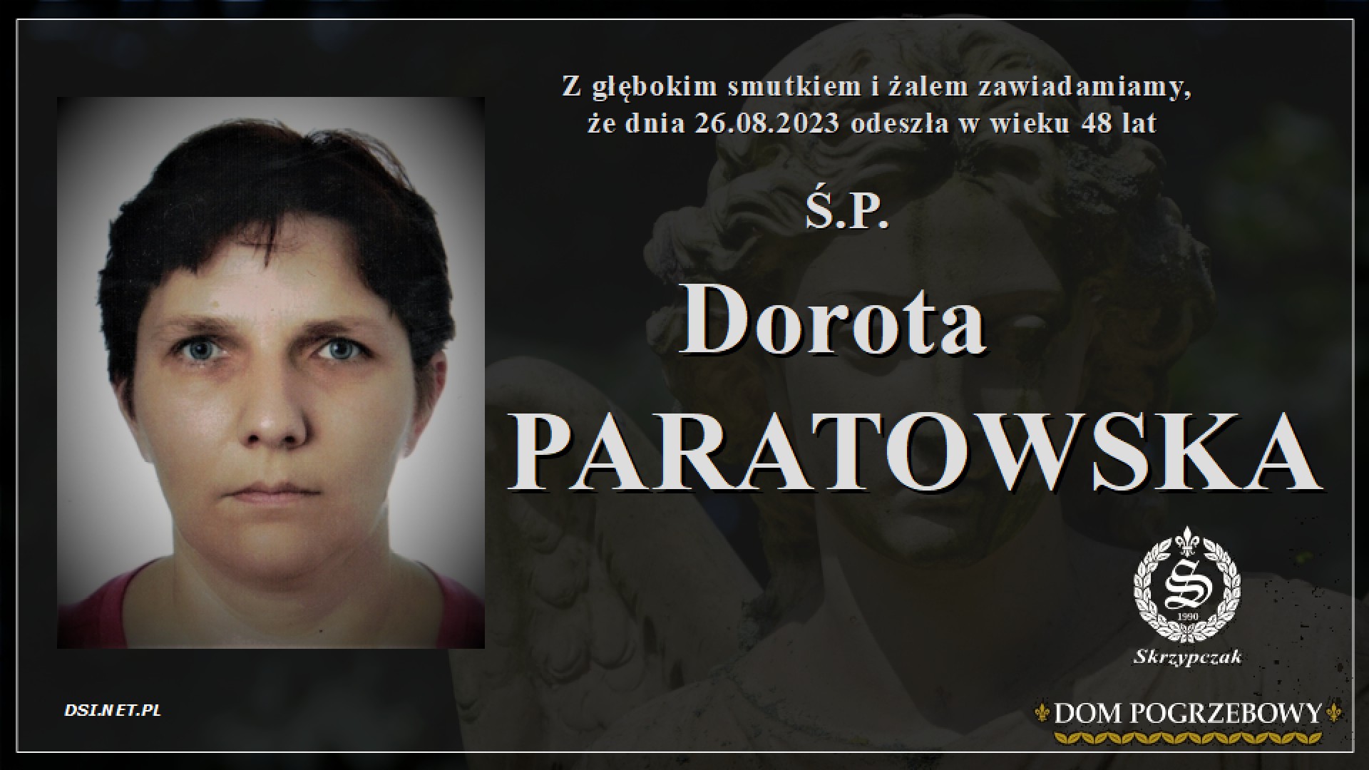 Ś.P. Dorota Paratowska